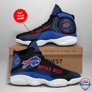 Buffalo Bills Air Jordan 13 Custom Name Personalized Shoes