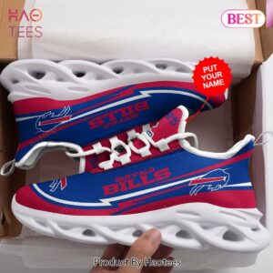 Buffalo Bills Custom Personalized NFL Max Soul Shoes