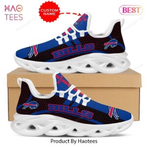 Buffalo Bills NFL Black Mix Blue Max Soul Shoes Fan Gift