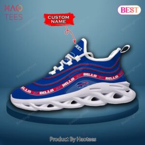 Buffalo Bills NFL Custom Name Max Soul Shoes