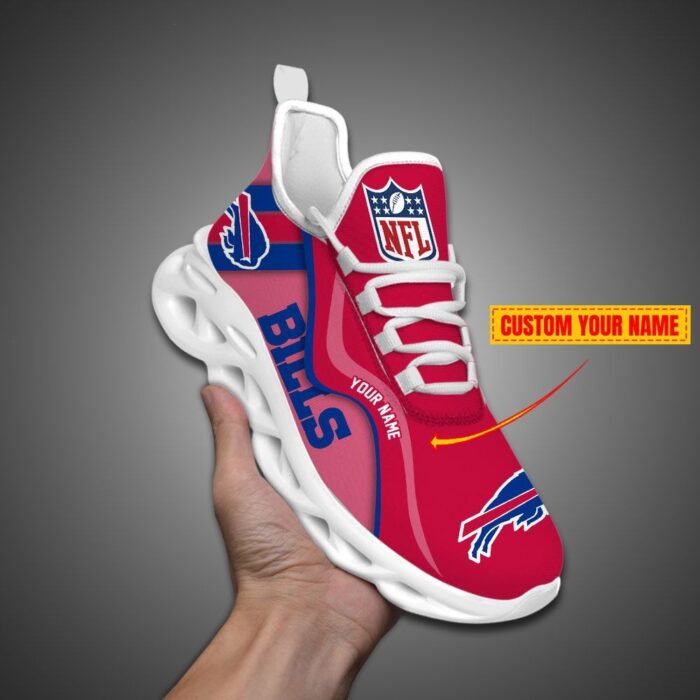 Buffalo Bills NFL Customized Unique Max Soul Shoes