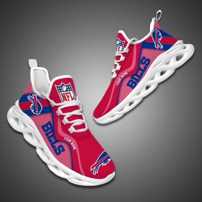 Buffalo Bills NFL Customized Unique Max Soul Shoes