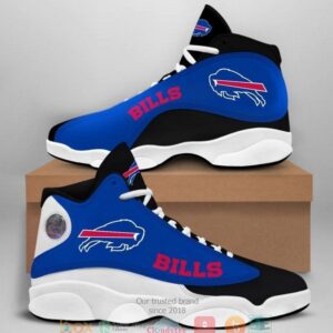 Buffalo Bills Nfl Big Logo Football Team 5 Air Jordan 13 Sneaker Shoes