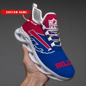 Buffalo Bills Personalized Custom Name Max Soul Shoes