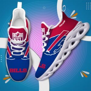 Buffalo Bills Personalized Custom Name Max Soul Shoes