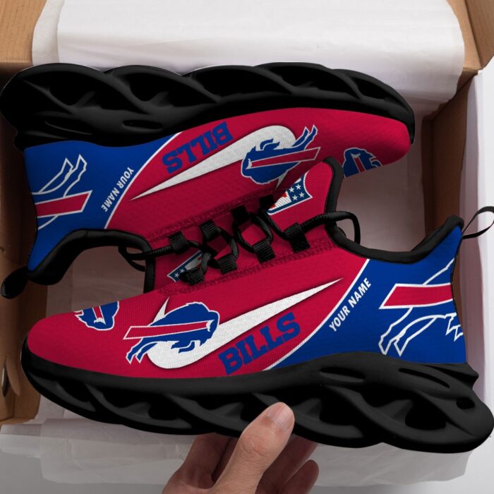 Buffalo Bills Personalized Luxury NFL Max Soul Shoes 281122