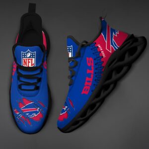 Buffalo Bills Personalized NFL Max Soul Shoes