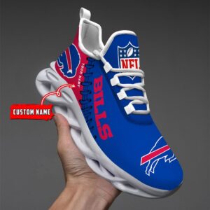 Buffalo Bills Personalized NFL Max Soul Shoes Ver 2