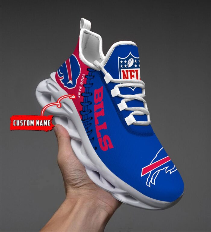 Buffalo Bills Personalized NFL Max Soul Shoes Ver 2