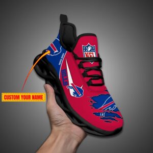 Buffalo Bills Personalized NFL Max Soul Shoes for Fan