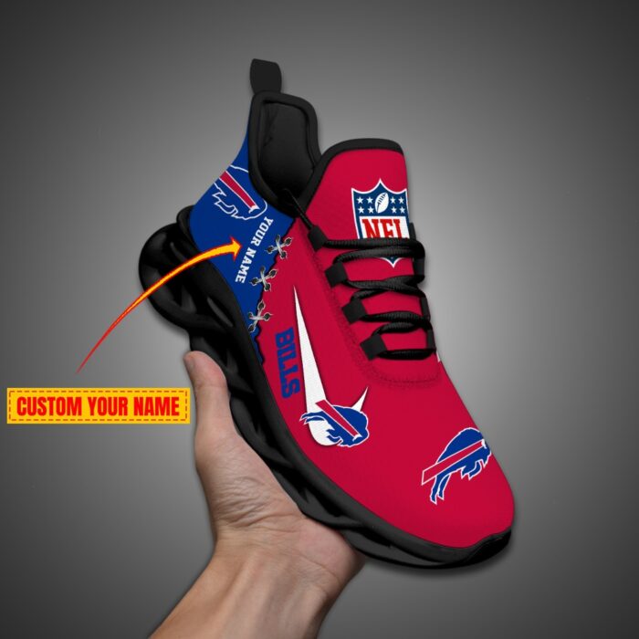 Buffalo Bills Personalized NFL Max Soul Shoes for NFL Fan