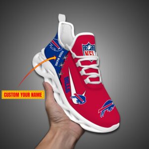 Buffalo Bills Personalized NFL Max Soul Shoes for NFL Fan