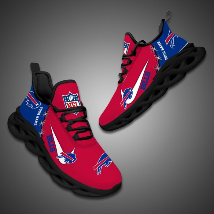 Buffalo Bills Personalized NFL Max Soul Shoes for NFL Fan