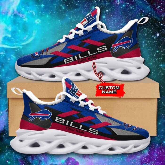 Buffalo Bills Personalized NFL Max Soul Sneaker Ver 1