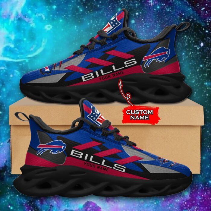 Buffalo Bills Personalized NFL Max Soul Sneaker Ver 1