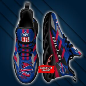 Buffalo Bills Personalized NFL Max Soul Sneaker Ver 1