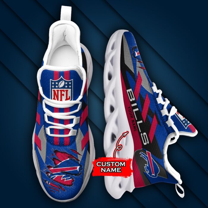 Buffalo Bills Personalized NFL Max Soul Sneaker Ver 1