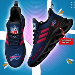 Buffalo Bills Personalized NFL Max Soul Sneaker for Fans