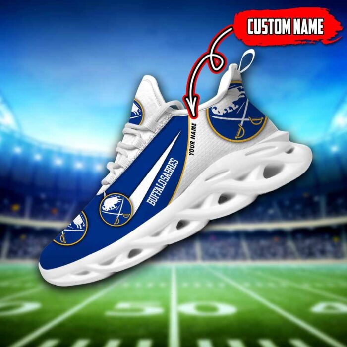 Buffalo Sabres Custom Name NHL New Max Soul Shoes