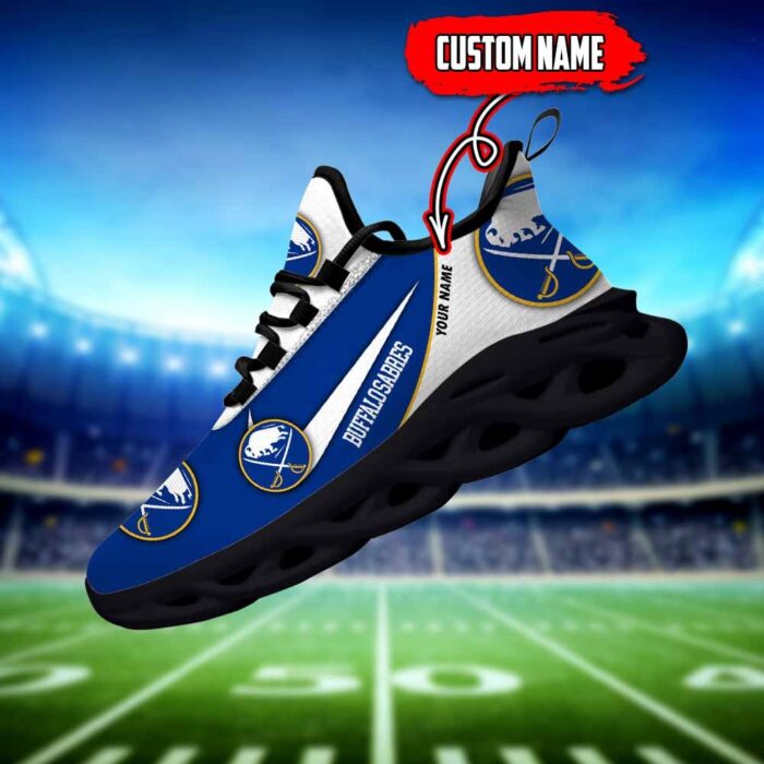 Buffalo Sabres Custom Name NHL New Max Soul Shoes