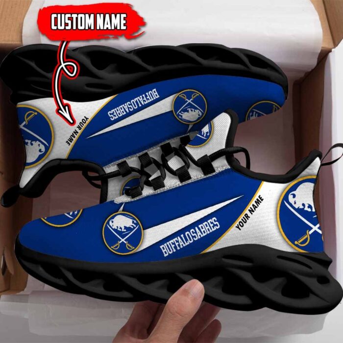 Buffalo Sabres Custom Name NHL New Max Soul Shoes