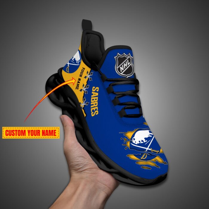 Buffalo Sabres Personalized NHL Max Soul Shoes