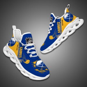 Buffalo Sabres Personalized NHL Max Soul Shoes Ver 2