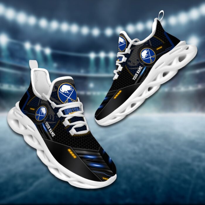 Buffalo Sabres Personalized NHL Sport Black Max Soul Shoes