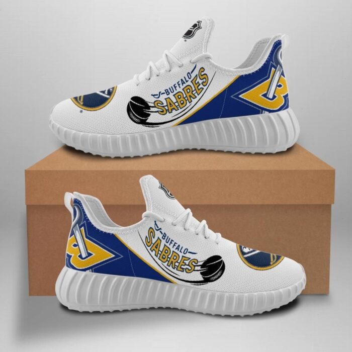 Buffalo Sabres Unisex Sneakers New Sneakers Hockey Custom Shoes Buffalo Sabres Yeezy Boost