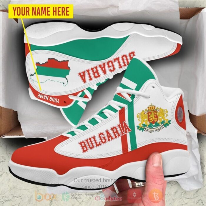 Bulgaria Personalized Air Jordan 13 Shoes