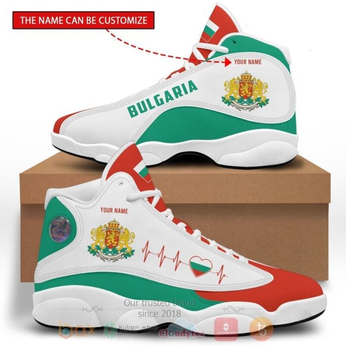 Bulgaria Personalized Logo Air Jordan 13 Shoes