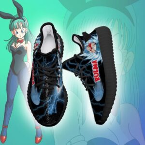 Bulma Yeezy Shoes Dragon Ball Z Art 48