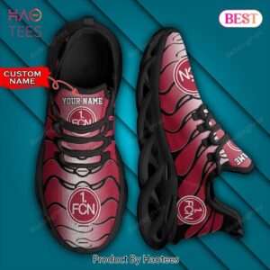 Bundesliga 1. FC Nuremberg Personalized Red Color Max Soul Shoes Fan Gift