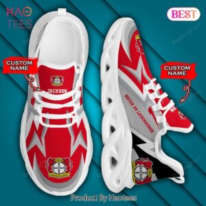 Bundesliga Bayer 04 Leverkusen Personalized Grey Mix Red Max Soul Shoes