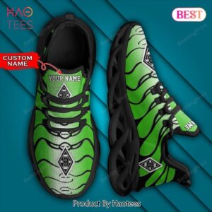 Bundesliga Borussia Monchengladbach Personalized Green Black Max Soul Shoes