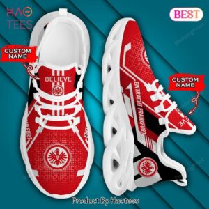 Bundesliga Eintracht Frankfurt Personalized Red Color Max Soul Shoes