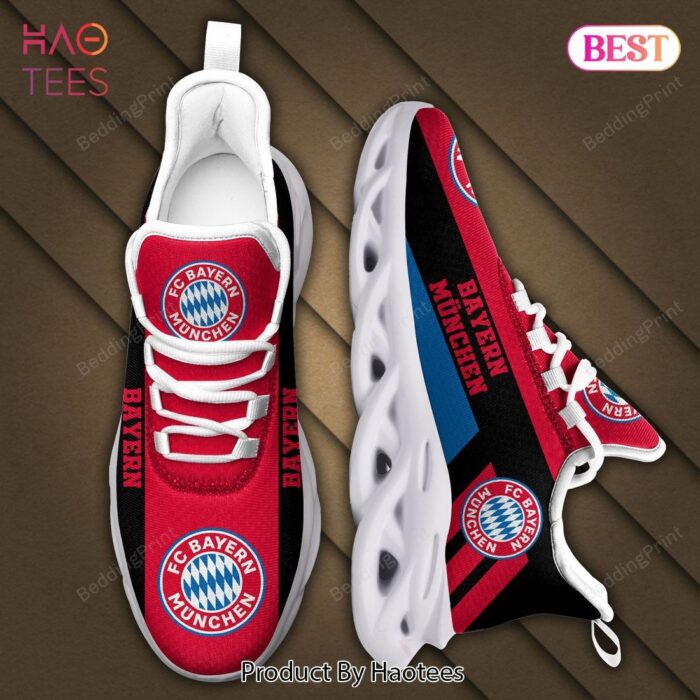 Bundesliga FC Bayern Munchen Black Mix Red Max Soul Shoes