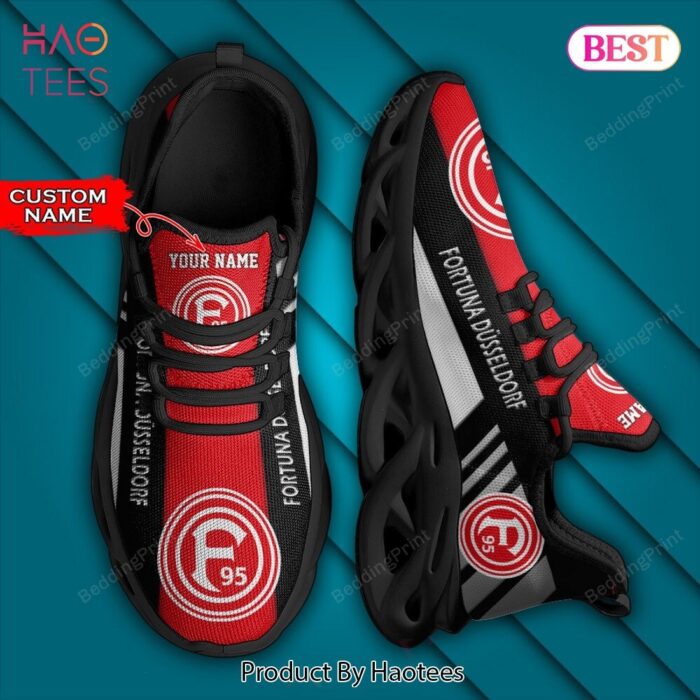 Bundesliga Fortuna Dusseldorf Personalized Custom Name Max Soul Shoes