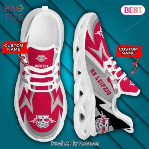 Bundesliga RB Leipzig Personalized Pink Mix Grey Max Soul Shoes