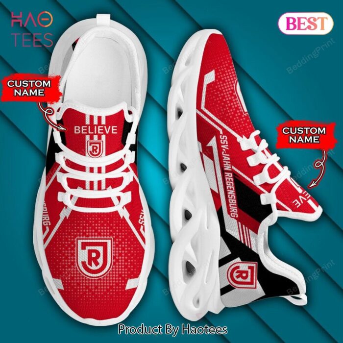 Bundesliga SSV Jahn Regensburg Personalized Custom Name Max Soul Shoes