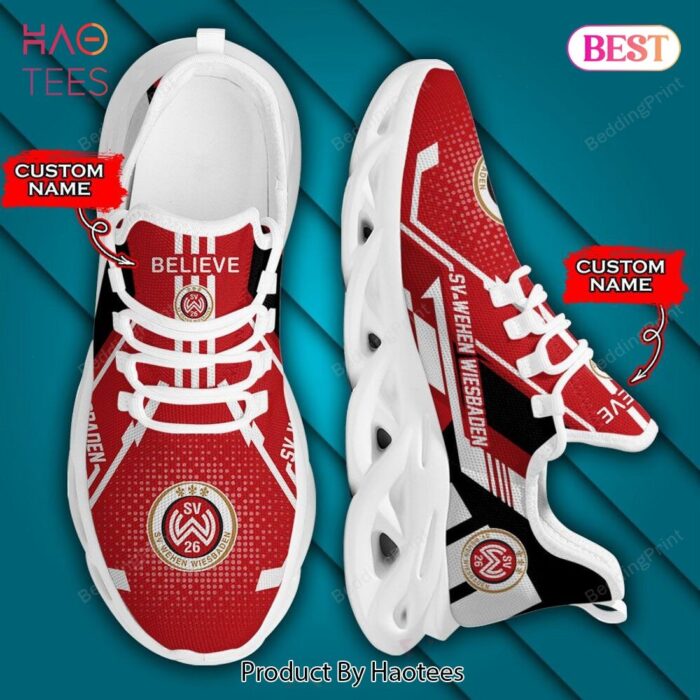 Bundesliga SV Wehen Wiesbaden Personalized Custom Name Max Soul Shoes