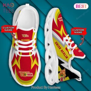 Bundesliga Union Berlin Personalized Red Gold Max Soul Shoes