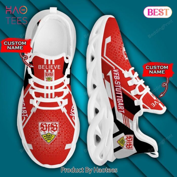 Bundesliga VfB Stuttgart Personalized Custom Name Max Soul Shoes