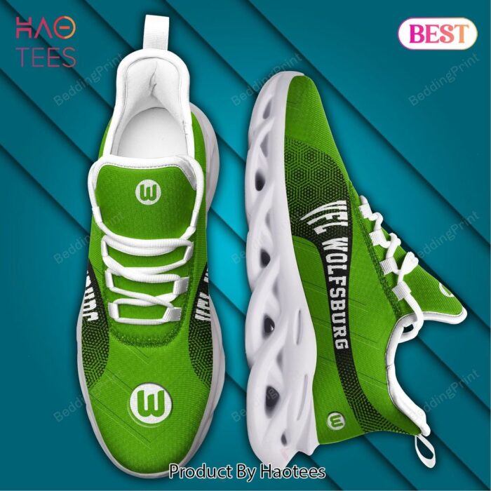 Bundesliga VfL Wolfsburg Green Color Max Soul Shoes Fan Gift