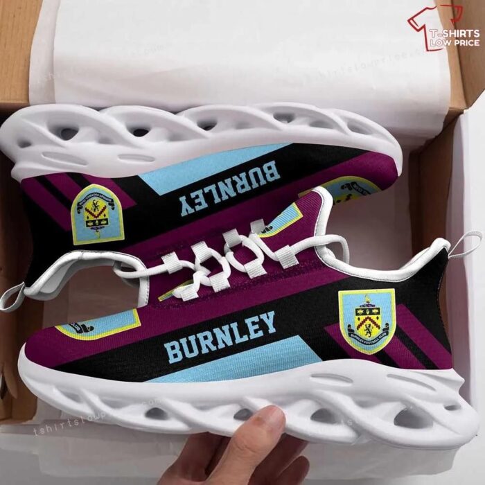 Burnley FC Brown Black Max Soul Shoes Running Sneakers