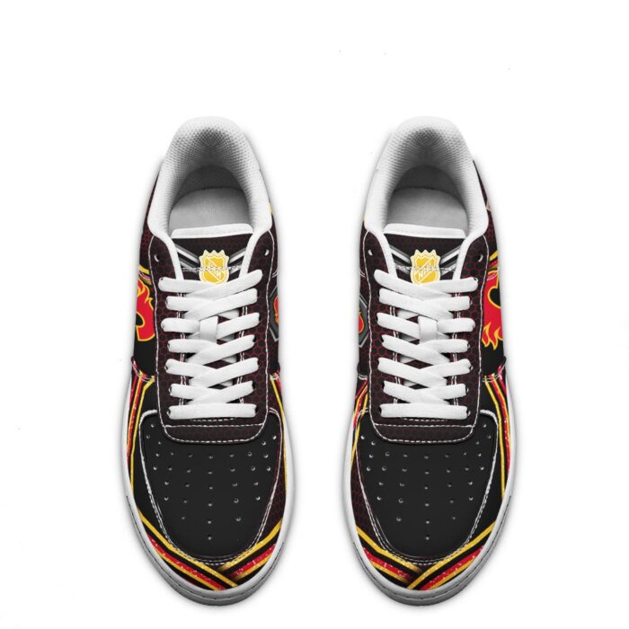 Calgary Flames Air Sneakers Custom For Fans