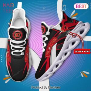 Calgary Flames Personalized NHL Max Soul Shoes