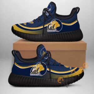 California Golden Bears Custom Shoes Personalized Name Yeezy Sneakers