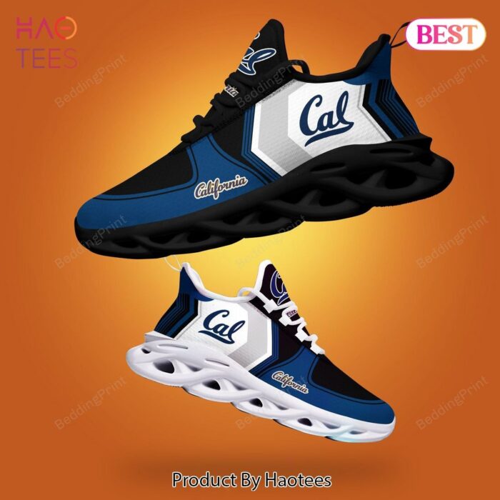 California Golden Bears NCAA White Mix Blue Max Soul Shoes Fan Gift