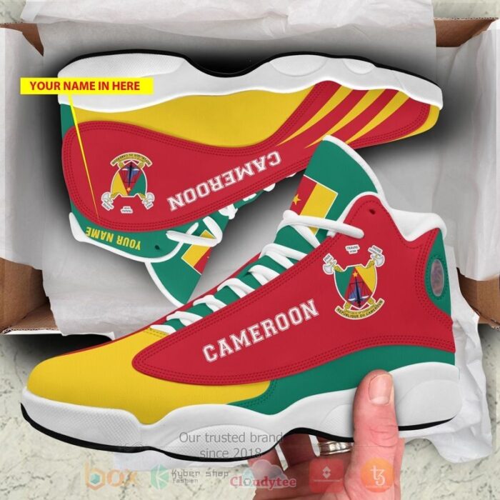 Cameroon Personalized Air Jordan 13 Shoes